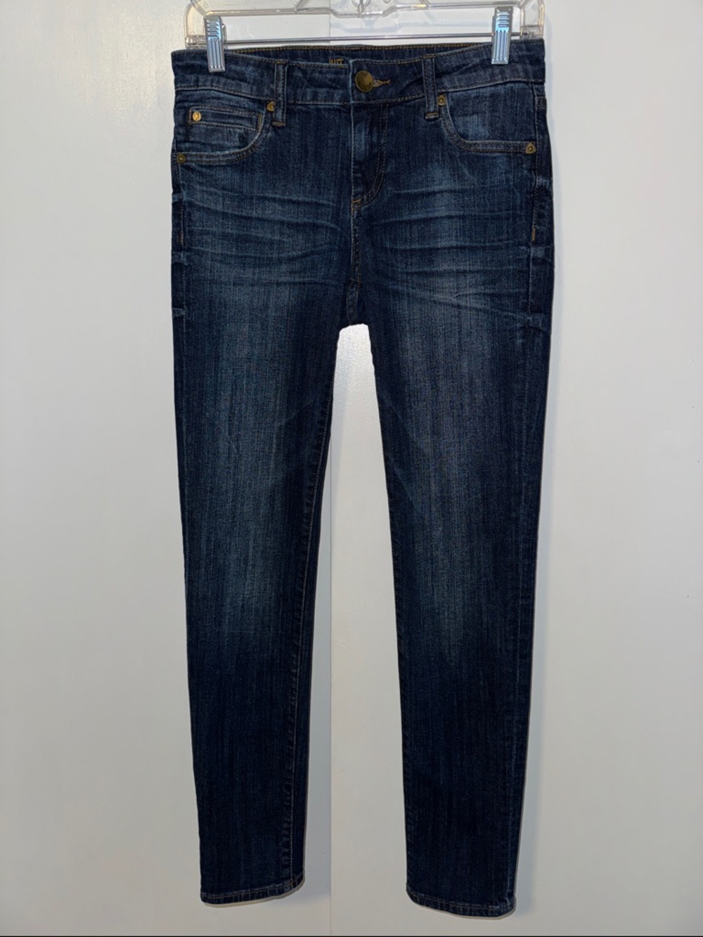 Kut from the Kloth Catherine Boyfriend Dark Wash Jeans Women’s 00 Straight Leg